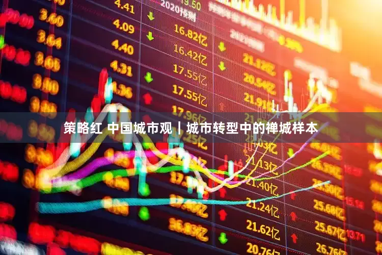策略红 中国城市观｜城市转型中的禅城样本