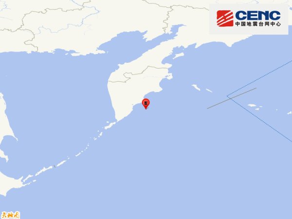 鑫赢智投 堪察加东岸远海连发6.1级、6.3级地震
